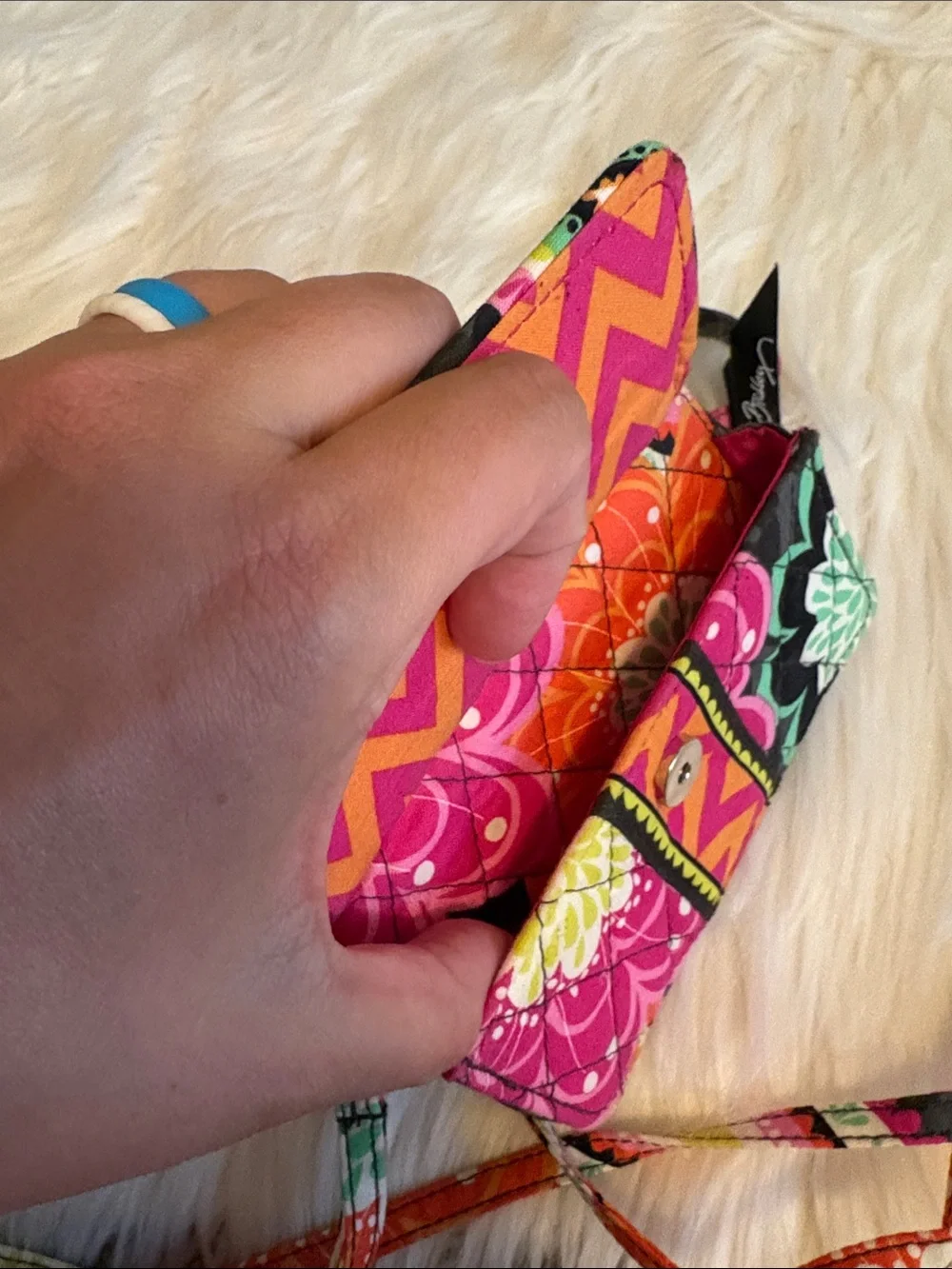 Vera Bradley Quilted Multicolor Patchwork Crossbody